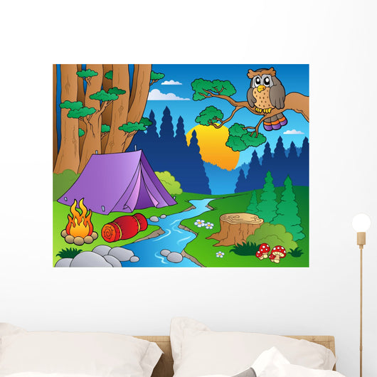 Forest Landscape 5 Wall Decal