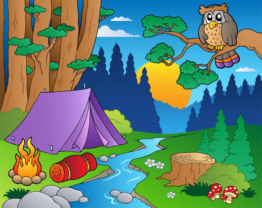 Forest Landscape 5 Wall Decal