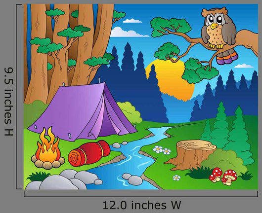 Forest Landscape 5 Wall Decal