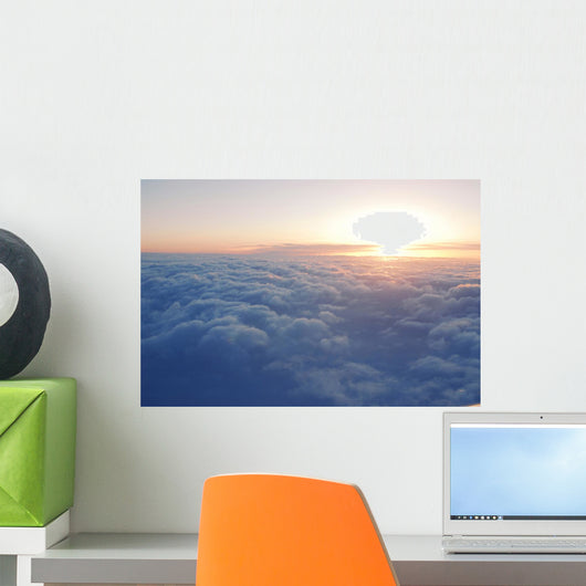 Above Clouds Wall Decal Design 2