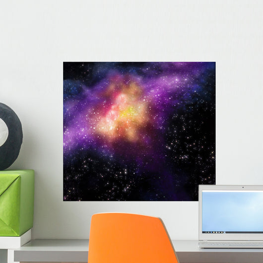 Starry Deep Outer Space Wall Decal