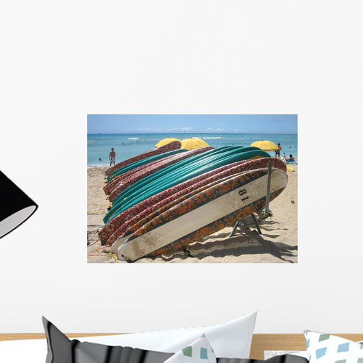 Hawaii Surfboards 03 Wall Decal