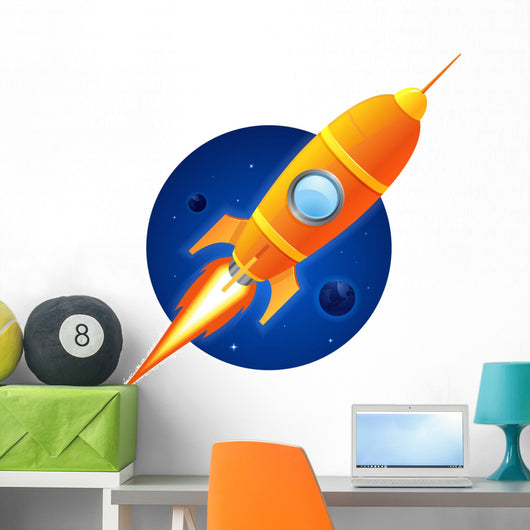 Rocket Wall Decal