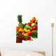 Vibrant Vegetables and Fruits Wall Decal