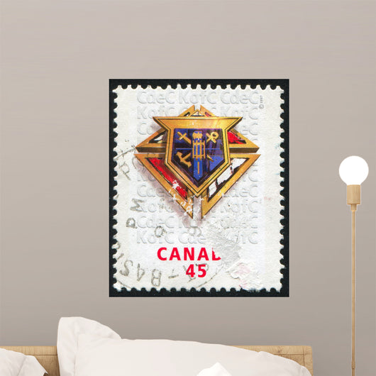 Postage Stamp Wall Decal