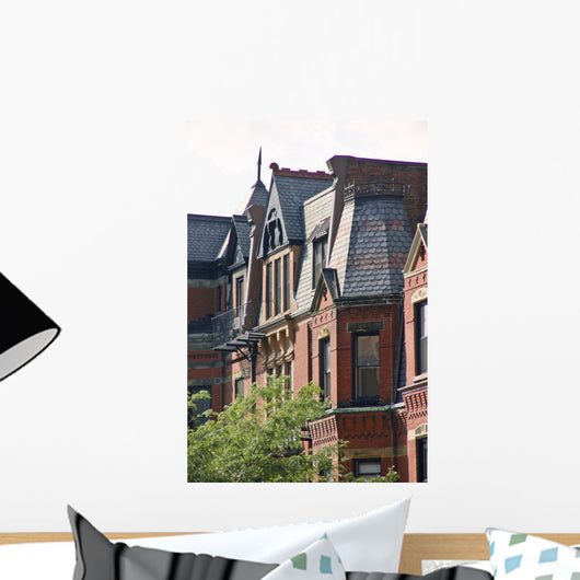 Victorian Style Boston Wall Decal