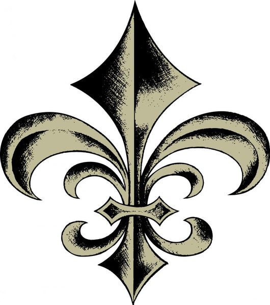 fleur de lis sketch Wall Decal