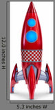 Rocket Wall Decal