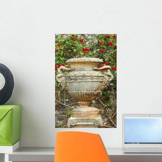 Old Urn Vase Wall Mural