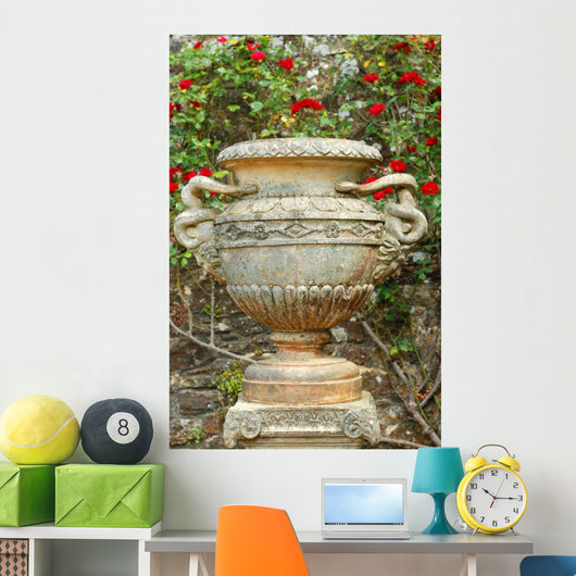 Old Urn Vase Wall Mural