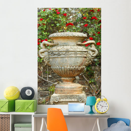 Old Urn Vase Wall Mural