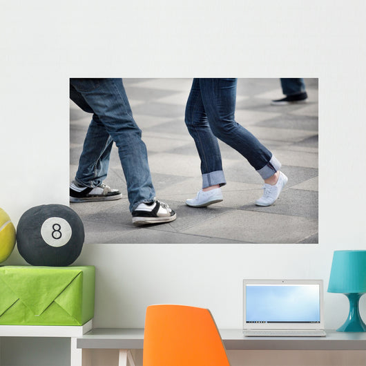 Dancing Feet Wall Mural