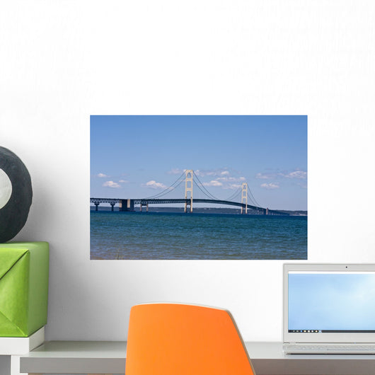 Mackinaw Bridge Wall Mural