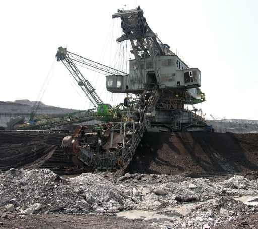 Opencast Mine Wall Decal