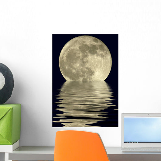 2400mm True Full Moon Wall Mural