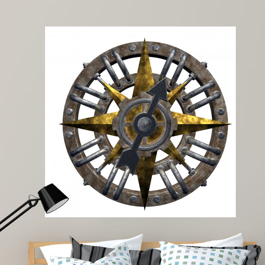 Compass Wall Decal