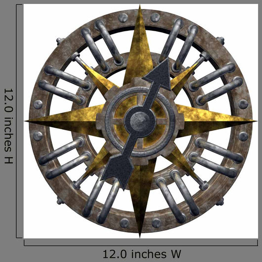 Compass Wall Decal