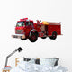 us firetruck Wall Decal