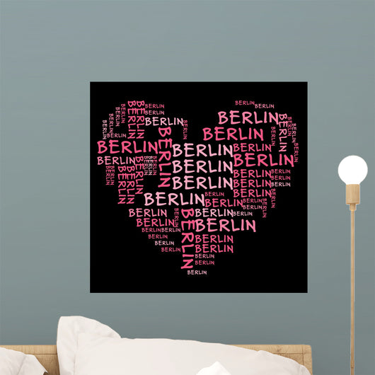 I love Berlin Wall Mural