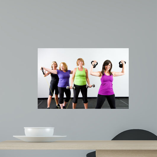 Group Women Working out