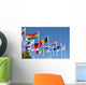 National Flags of the World Wall Mural