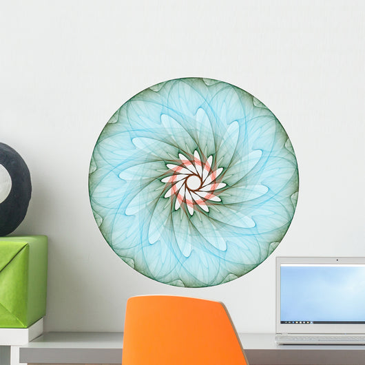 floral mandala Wall Decal