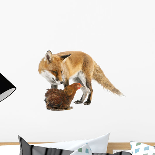 Red Fox Wall Decal