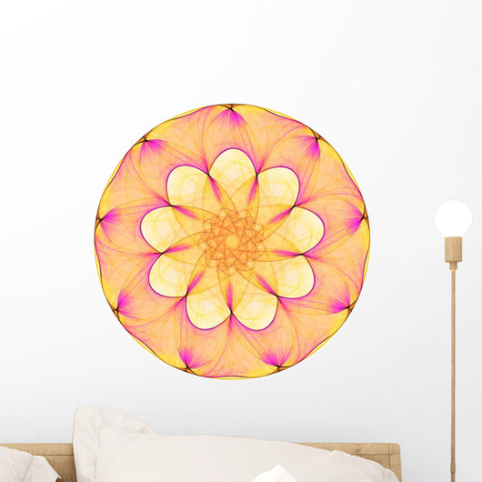 Bright Mandala Wall Decal