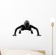 Woman Workout Fitness Posture Wall Decal