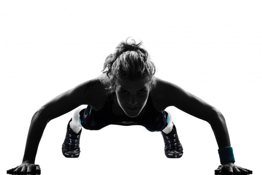 Woman Workout Fitness Posture Wall Decal