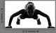 Woman Workout Fitness Posture Wall Decal