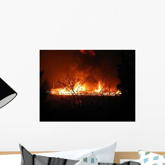 Big Fire Wall Decal