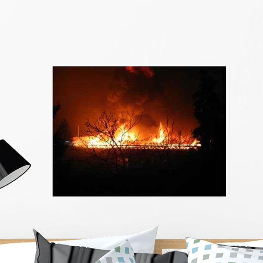Big Fire Wall Decal