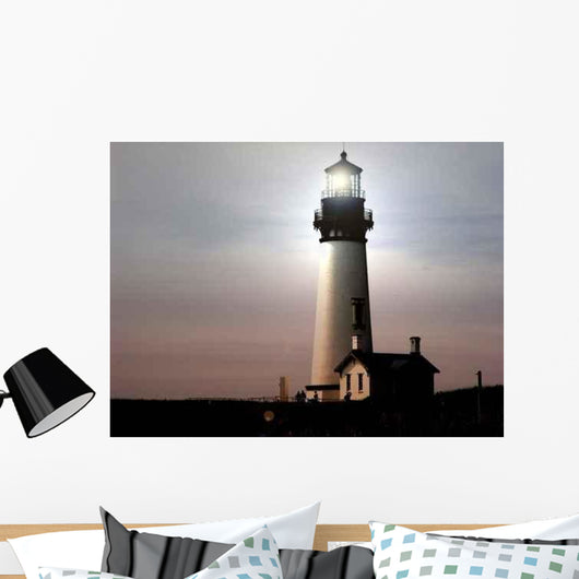 Lighthouse at Night Wall Decal
