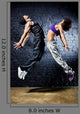 Young Dancer Couple Jumping