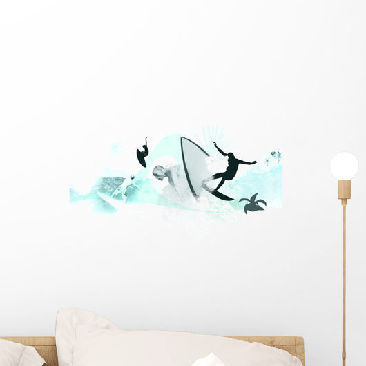 Surf Wall Mural