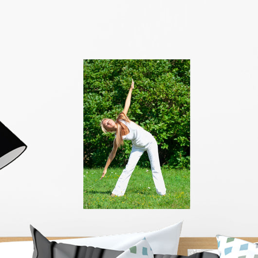 Woman Doing Yoga Meditation