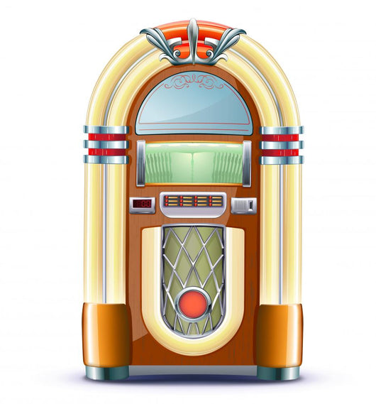 Classic Juke Box Wall Decal