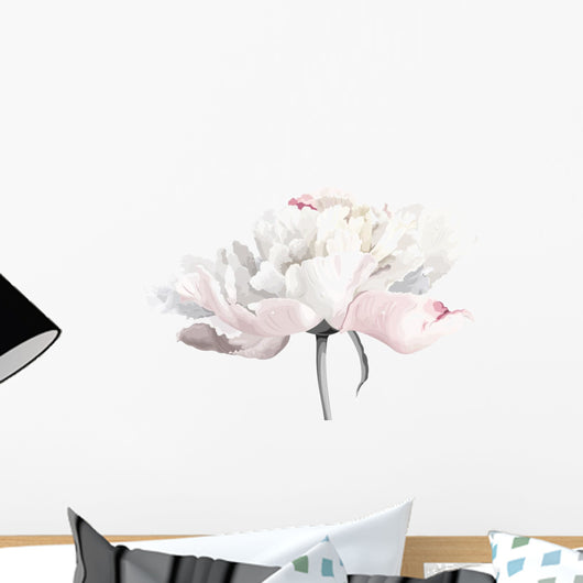 White Peony Flower