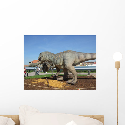 Tyrannosaurus Rex Dinopark Prague Wall Mural