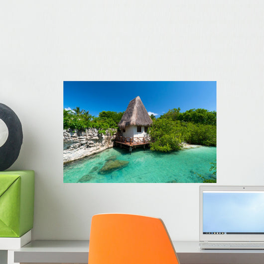 Idyllic Mexican Jungle Scenery Wall Mural