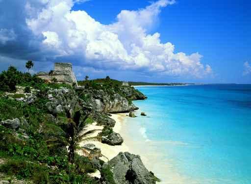 Tulum Mayan Ruins Wall Decal