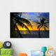 sunset in the indian ocean Wall Mural