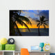 sunset in the indian ocean Wall Mural