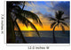 sunset in the indian ocean Wall Mural