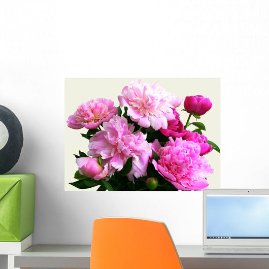 Flowers of Peony Wall Mural
