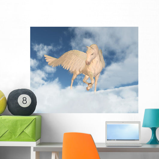 Pegasus Looking down through