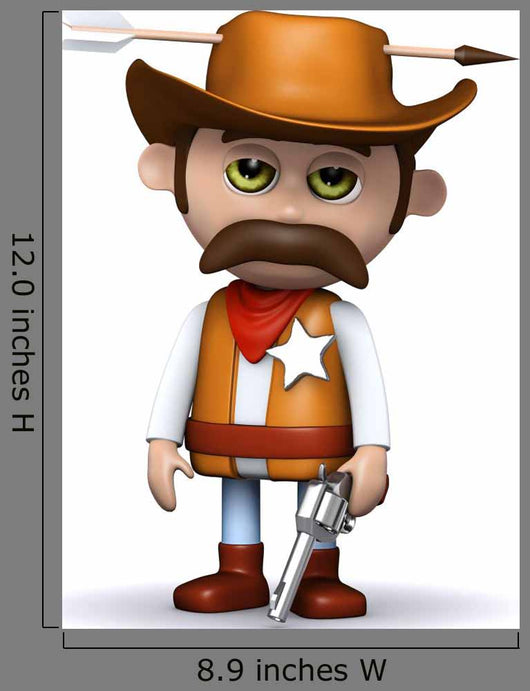 Bad Day Sheriff Wall Decal