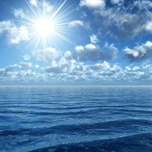 Sunshine upon Ocean Wall Decal
