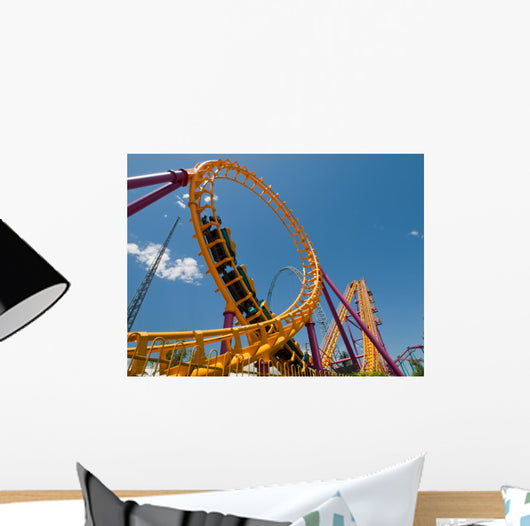Roller Coaster Wall Mural